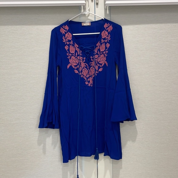 ALTERED STATE BRAND! BEAUTIFUL NAVY BLUE COVER UP! - Picture 7 of 7